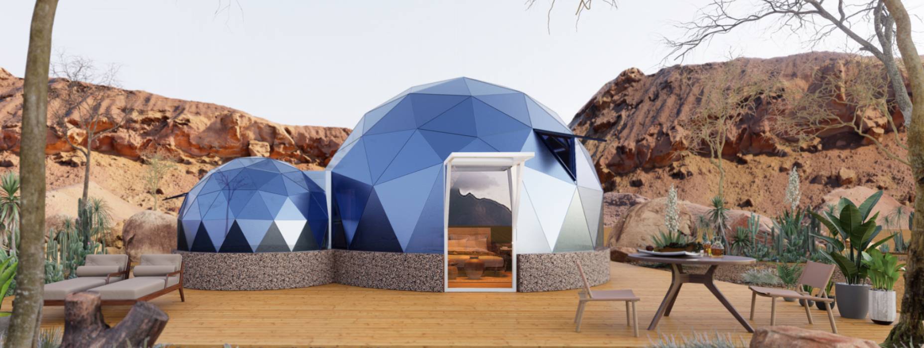 华阴市球形智能光伏玻璃星空房